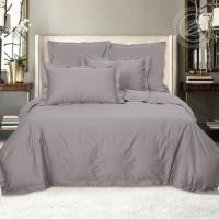 картинка Комплекты постельного белья (кпб) мако - сатин Светло-серый от производителя АртПостель