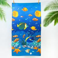 картинка Пляжное вафельное полотенце Риф от производителя АртПостель