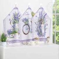 картинка Набор полотенец из рогожки "Мерси" от производителя АртПостель