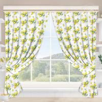 картинка Шторы для кухни с подхватом Лимоны от производителя АртПостель