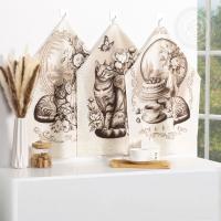 картинка Набор полотенец из рогожки "Ностальгия" от производителя АртПостель