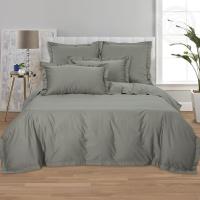 картинка Комплекты постельного белья (кпб) мако - сатин Серо-зеленый от производителя АртПостель