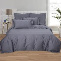 картинка Комплекты постельного белья (кпб) мако - сатин Темно-серый от производителя АртПостель