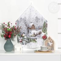 картинка Полотенца из рогожки "Студеная пора" от производителя АртПостель