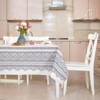 картинка Скатерть из рогожки Мережка от производителя АртПостель