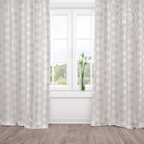 картинка Шторы для гостиной с подхватом Эстетик от производителя АртПостель