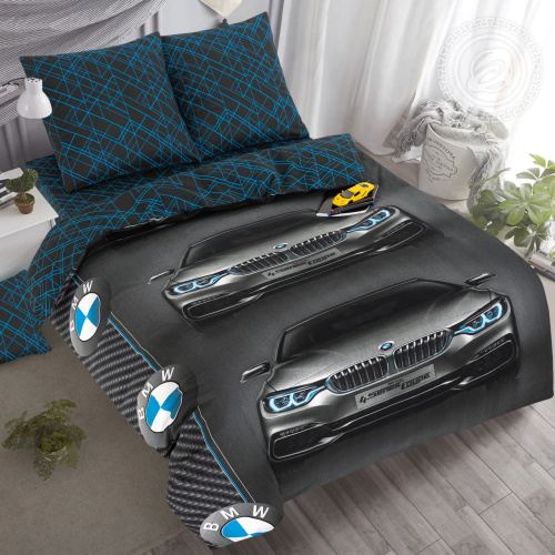 картинка Комплекты постельного белья (кпб) поплин Бумер от производителя АртПостель