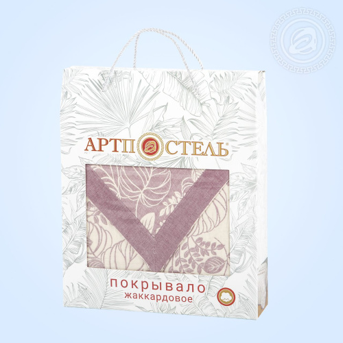картинка Одеяло-покрывало Ясмина фиолетовое от производителя АртПостель