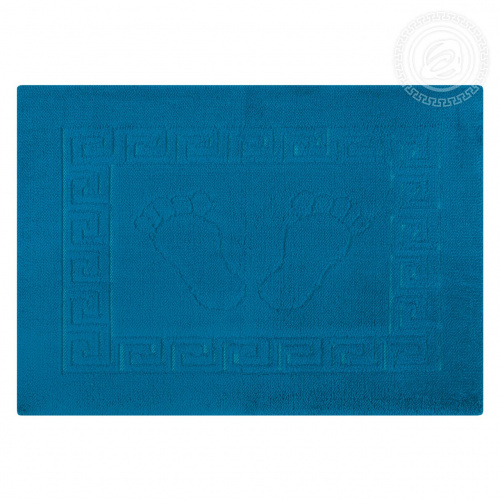 картинка Полотенце НОЖКИ (на резиновой основе) синий от производителя АртПостель
