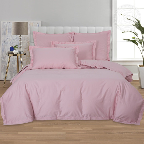 картинка Комплекты постельного белья (кпб) мако - сатин Светло-розовый от производителя АртПостель