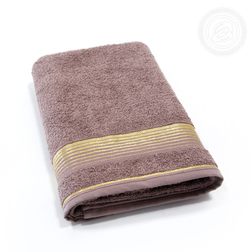 картинка Полотенце махровое "Гармония" (коричневый) от производителя АртПостель