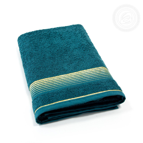 картинка Полотенце махровое "Гармония" (изумруд) от производителя АртПостель