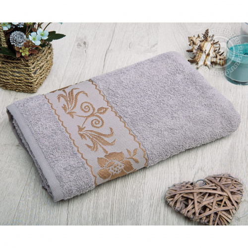 картинка Прованс полотенце махровое (серый) от производителя АртПостель