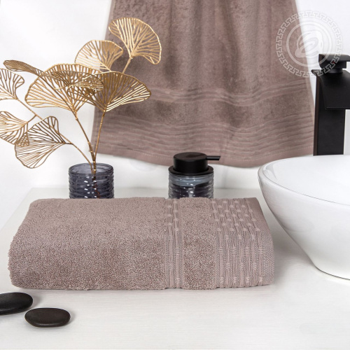 картинка Полотенце махровое "Фантазия" (Светло-коричневый) от производителя АртПостель