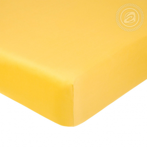 картинка Простыня на резинке "Желтый" от производителя АртПостель