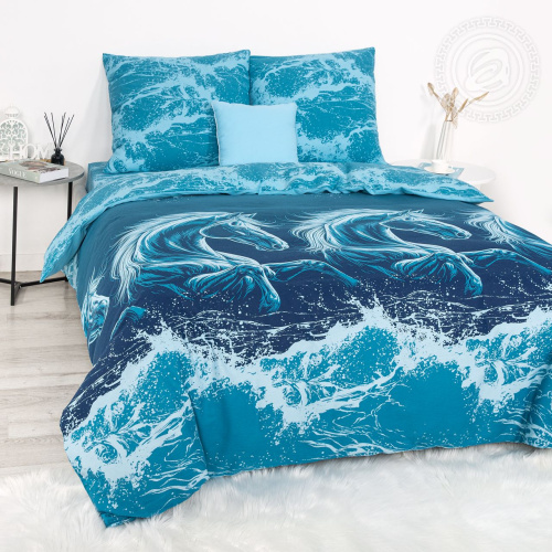 картинка Комплекты постельного белья (кпб) бязь Посейдон от производителя АртПостель