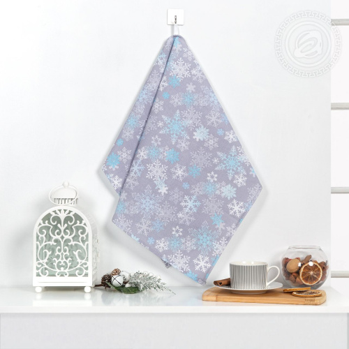 картинка Полотенце из рогожки Льдинка от производителя АртПостель