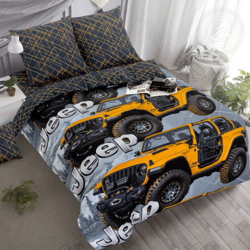 картинка Комплекты постельного белья (кпб) поплин Вездеход от производителя АртПостель