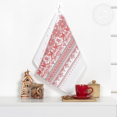 картинка Полотенца из рогожки "Вышивка русская" от производителя АртПостель