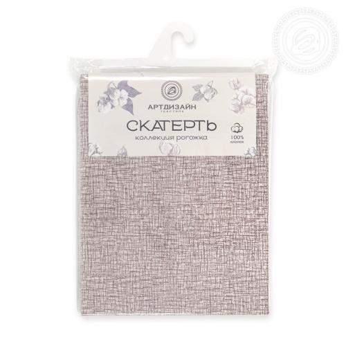 картинка Скатерть из рогожки Лён капучино от производителя АртПостель