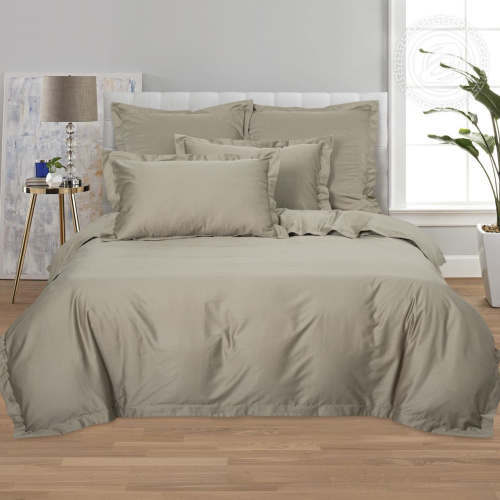 картинка Комплекты постельного белья (кпб) мако - сатин Оливковый от производителя АртПостель